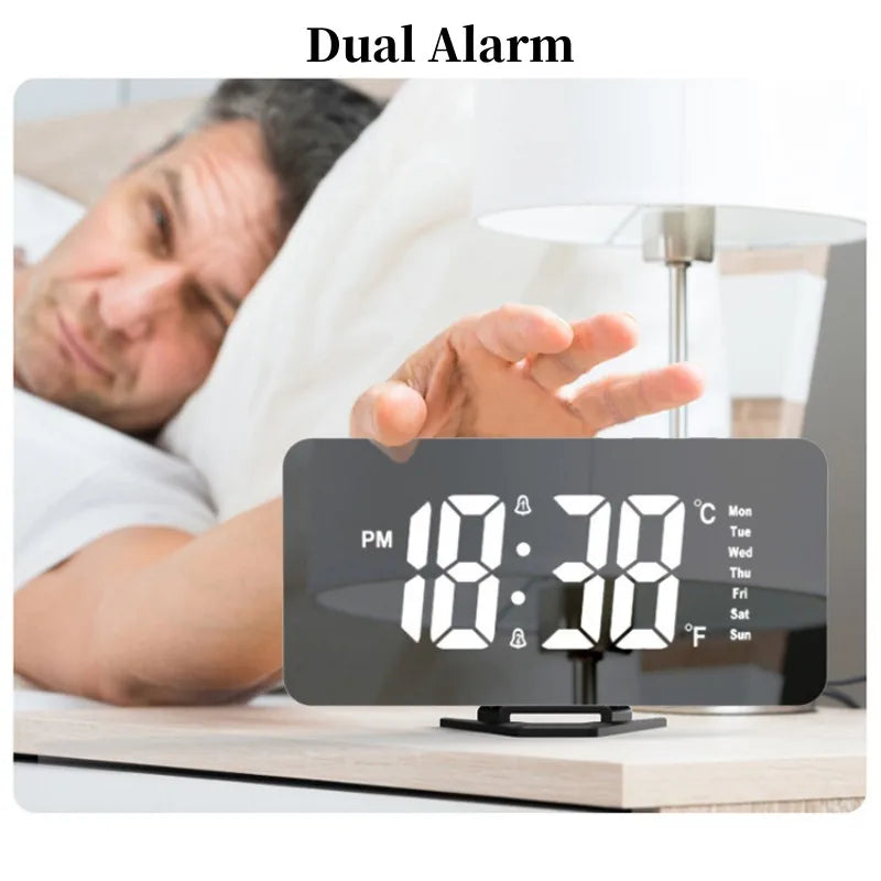 Transparent Digital Alarm/Clock