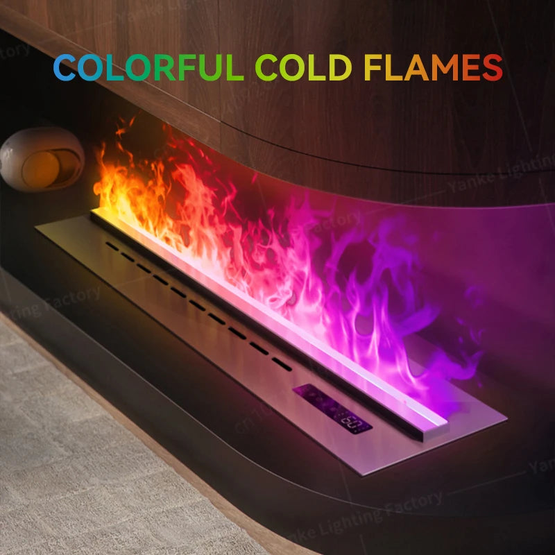 Smart Home 3D Atomized Fireplace (Heater + Humidifier)