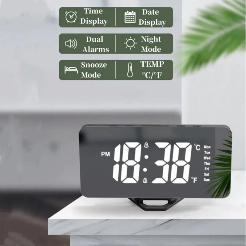 Transparent Digital Alarm/Clock