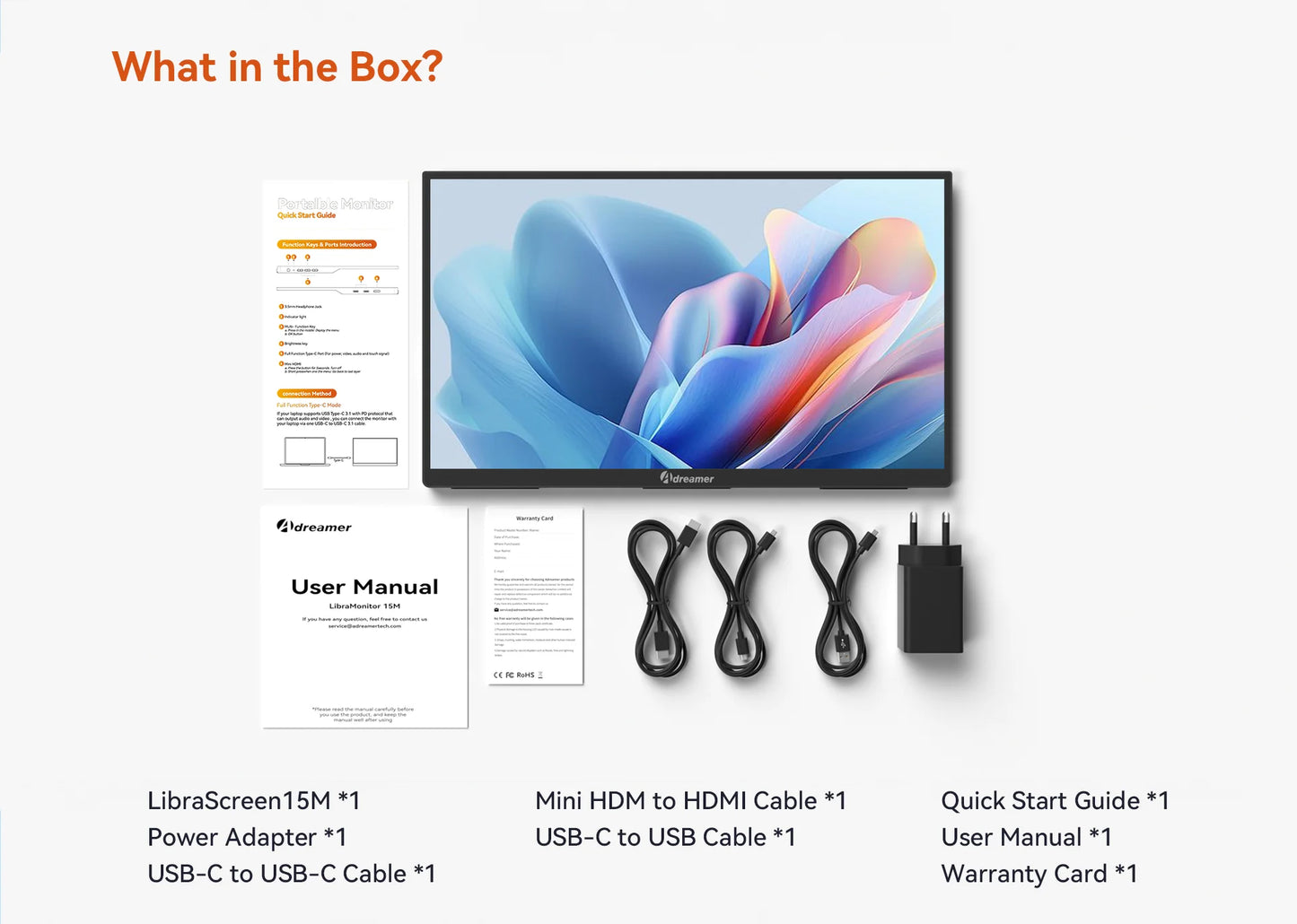 SybirdX 15.6" Portable monitor Display